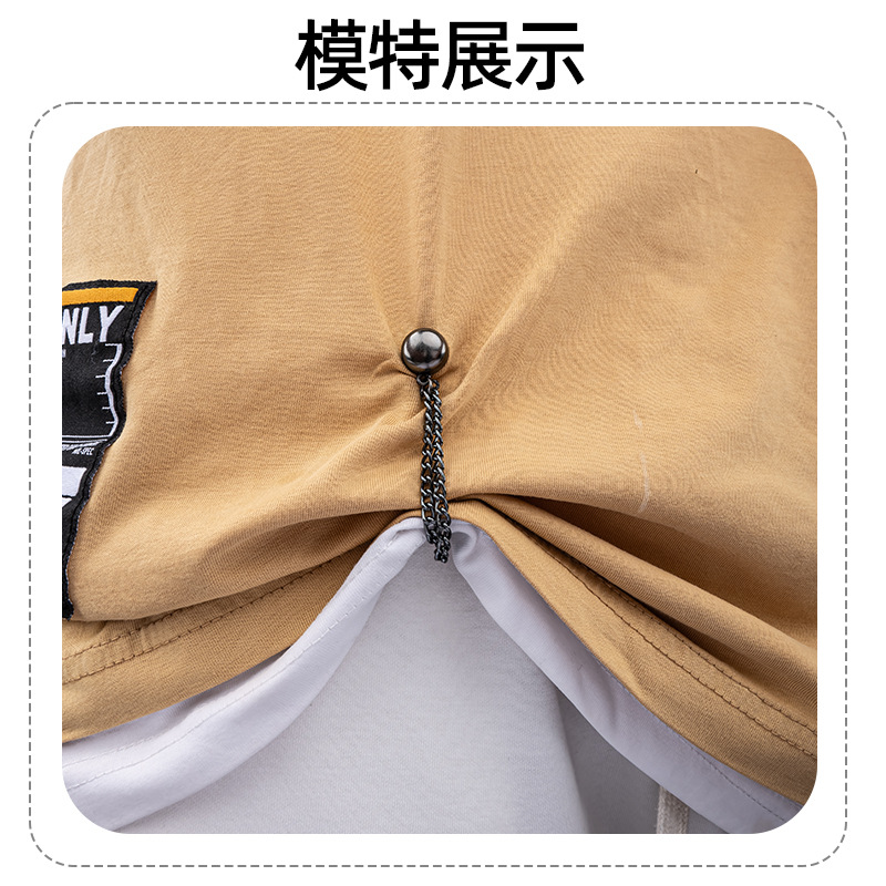 チェーンの磁気はズボンの足を引きずることを防ぎます。金属の磁気は袖口を固定します。