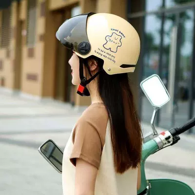 summer sun protection half helmet, Motosiklet kaskı (dəbilqə)