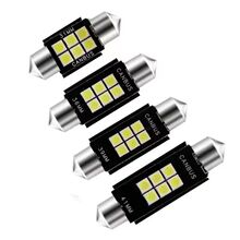 跨境专供 新款 宽压高亮 汽车LED阅读牌照双尖灯 3030 6SMD 3 1MM