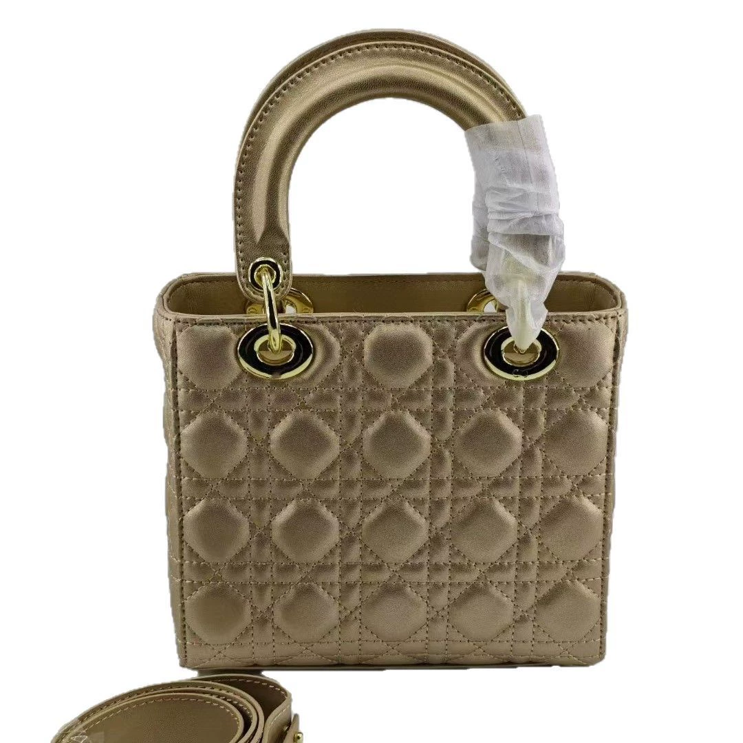 (Cross-border trading), chain, bag with diamond pattern, high-end, chain bag