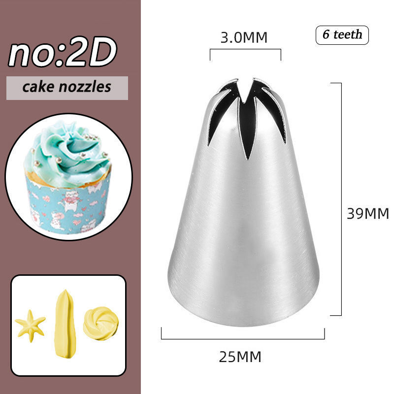 2D 중간 이음매 없는 버전 쿠키 장식 팁 [고품질]