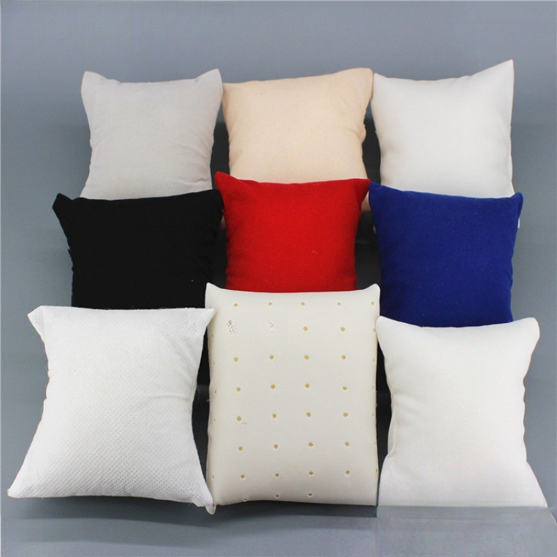 Watch Small Pillow Jewelry Bracelet Storage Box Tray Jewelry Display Stand Fixed Photography Pillow Bag Jewelry Box