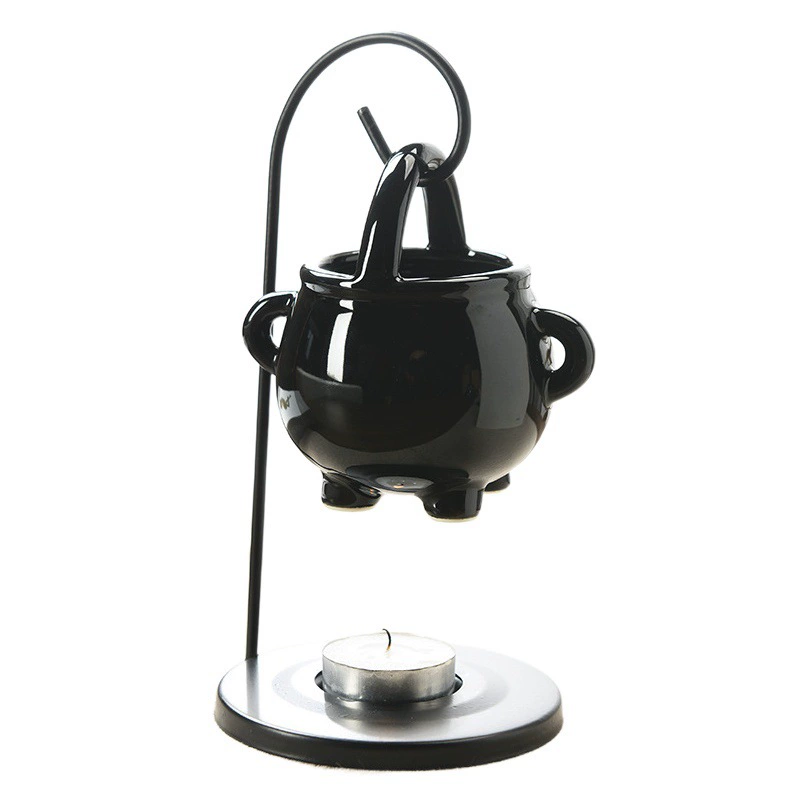 Креативный железный каркас крючок керамическая ароматерапевтическая печь Внешняя торговля ведьма Суп чашка капли воды эфирное масло плита свеча железный каркас трансграничный