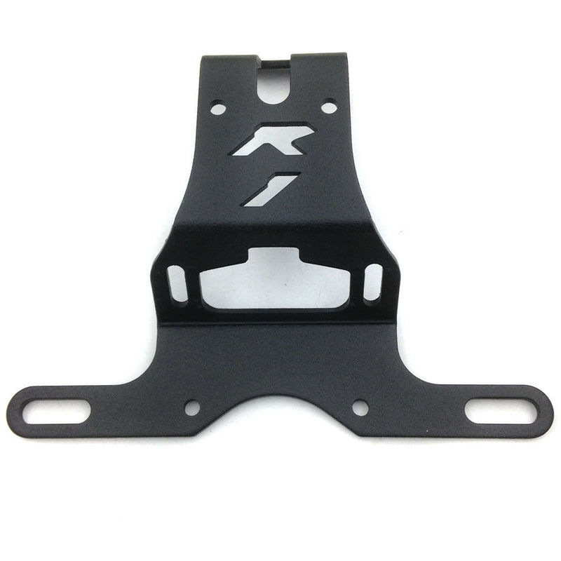 Applicable to Yamaha YZF-R1 2004-2008 motorcycle modified rear rear bracket with light license plate frame license plate frame