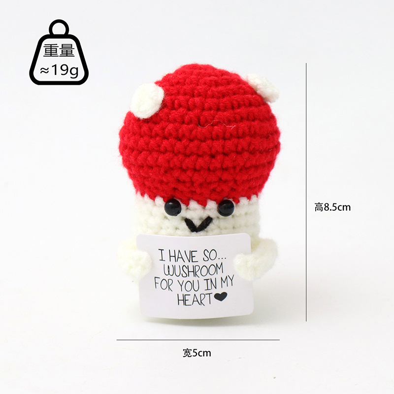 큰 빨간 버섯 I 카드