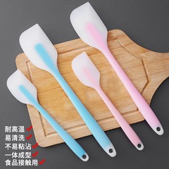 シリカゲルスクレーパー一体式ベーキングブレード食品級ベーキングツールケーキカッタークリームスクレーパー家庭用シャベル