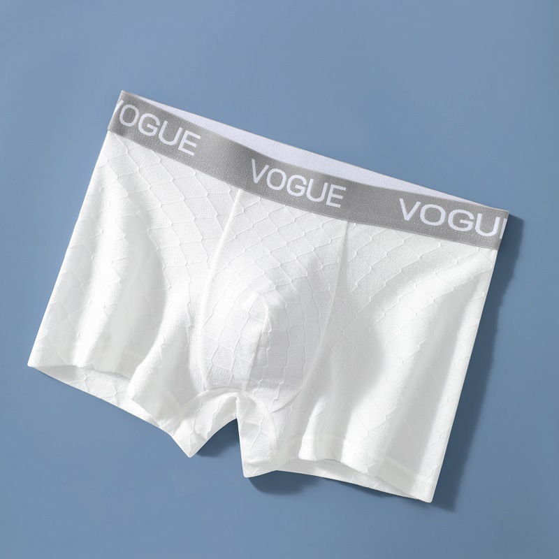 Ropa interior de los hombres algodón Boxer shorts deportes de los hombres transpirable juventud más tamaño moda Boxer shorts cabeza ropa interior