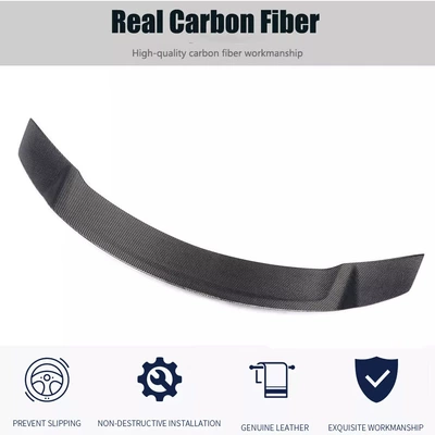 four-door modified carbon fiber tail | Fixed wind wing