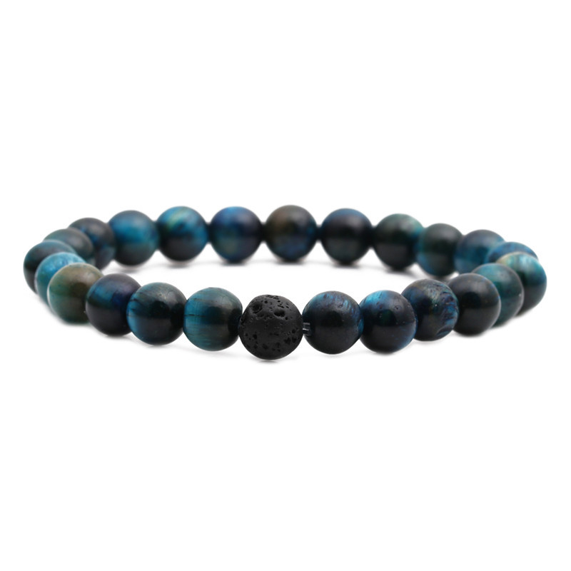 Nouveau Bracelet En Pierre Oeil De Tigre display picture 4