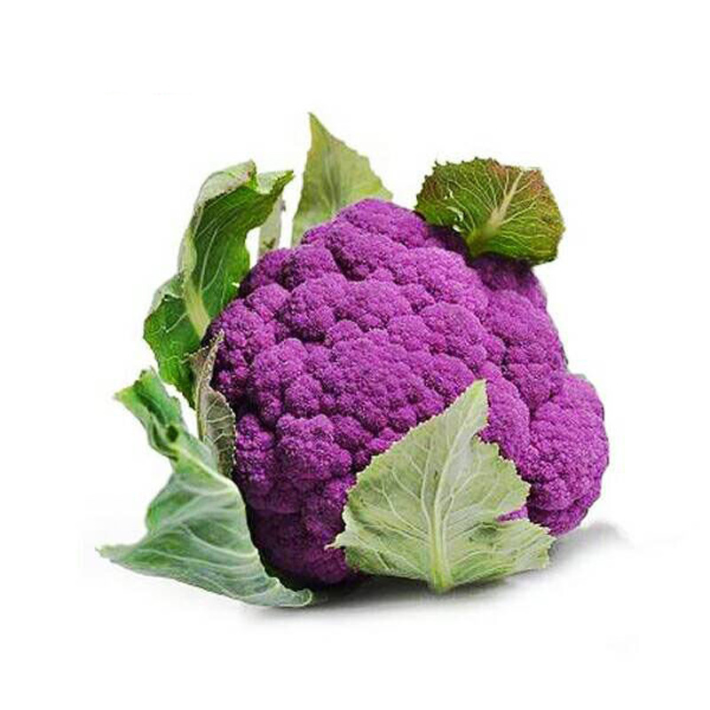 4斤2颗起包邮 紫色花椰菜新鲜紫花菜精品特色酒店配菜中大果预售