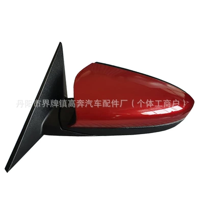 N Line Rearview | Rear mirror/rearview mirror assembly - main-driver-left-l-n-line-eight-lines-electric-folding-china-red