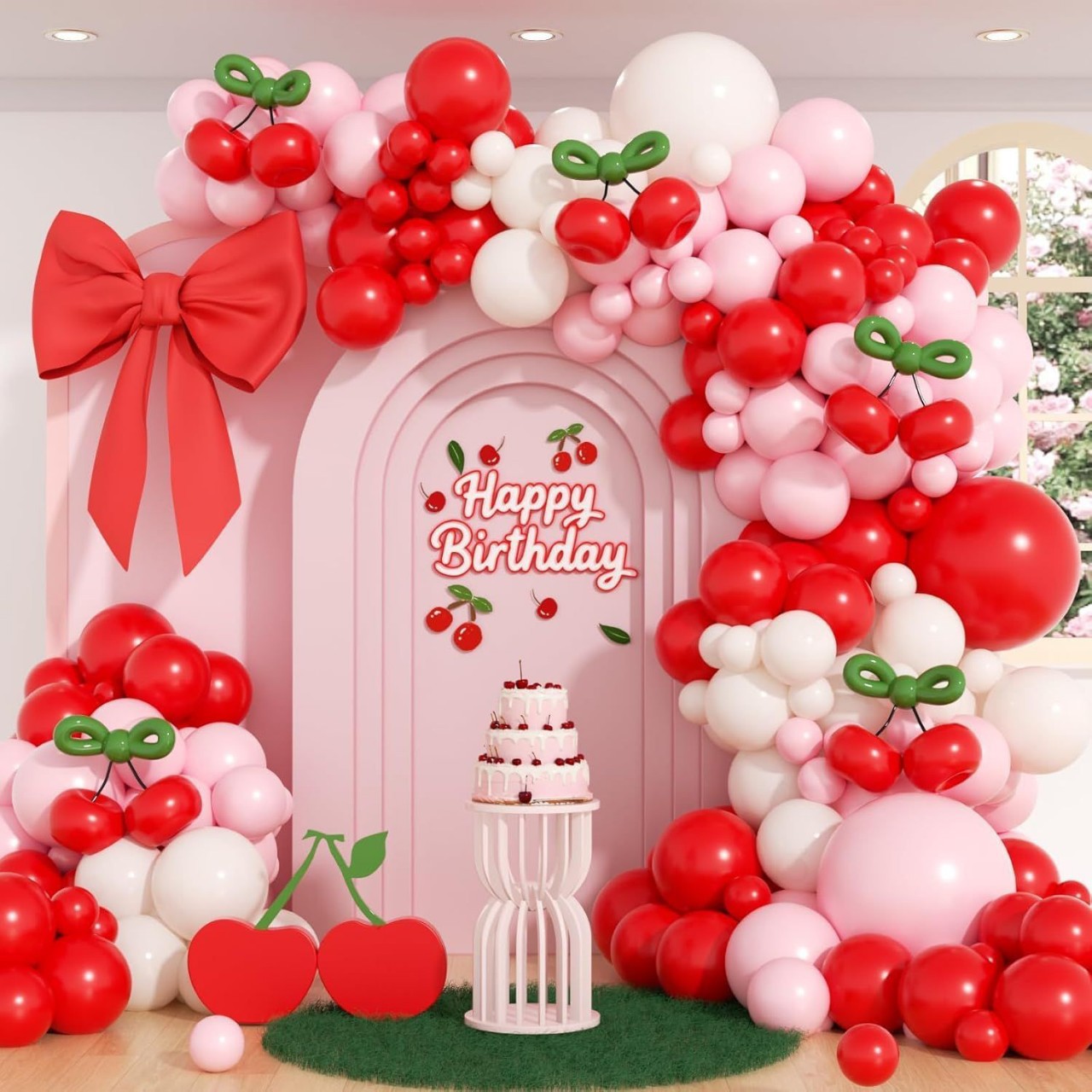 Pink balloon