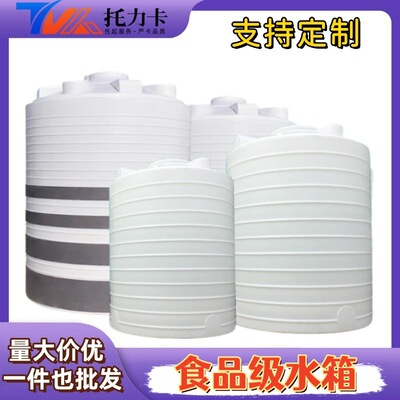 Plastic water tower Food grade Plastic water tank customized plastic cement Dichotomanthes Water bucket horizontal thickening Water storage tank