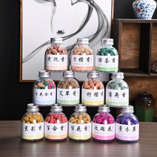 60粒倒流香塔观烟流云老山檀香子弹头锥香宝塔祛味留香除臭松塔香