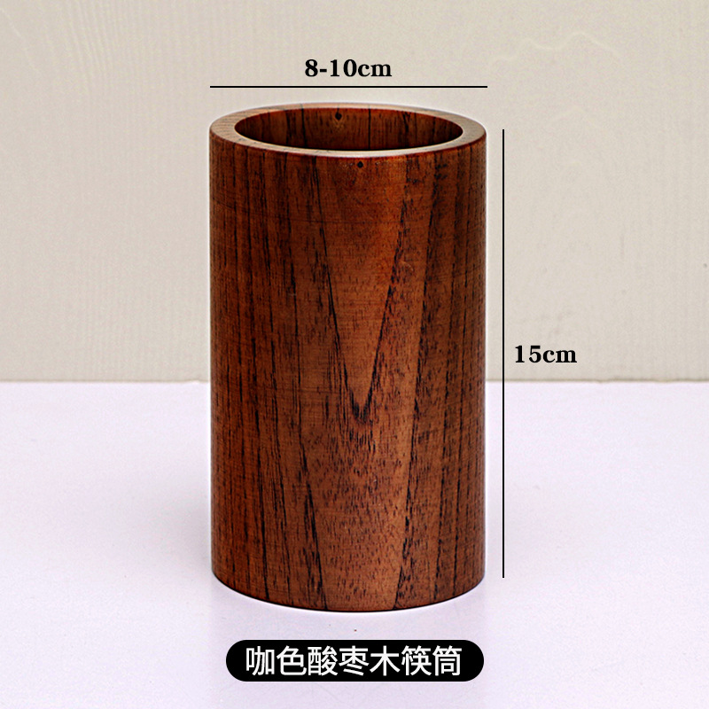 15cm 갈색 대추나무 젓가락 꽂이