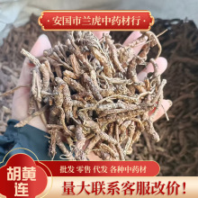 中药材胡黄连500g批发黄连片胡黄连片新货批发量大价优胡黄连