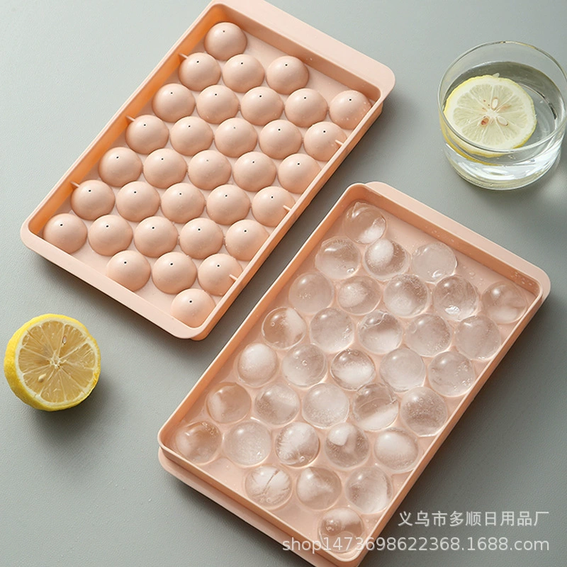 33-клеточная ледяная решётка круглая шайба с крышкой