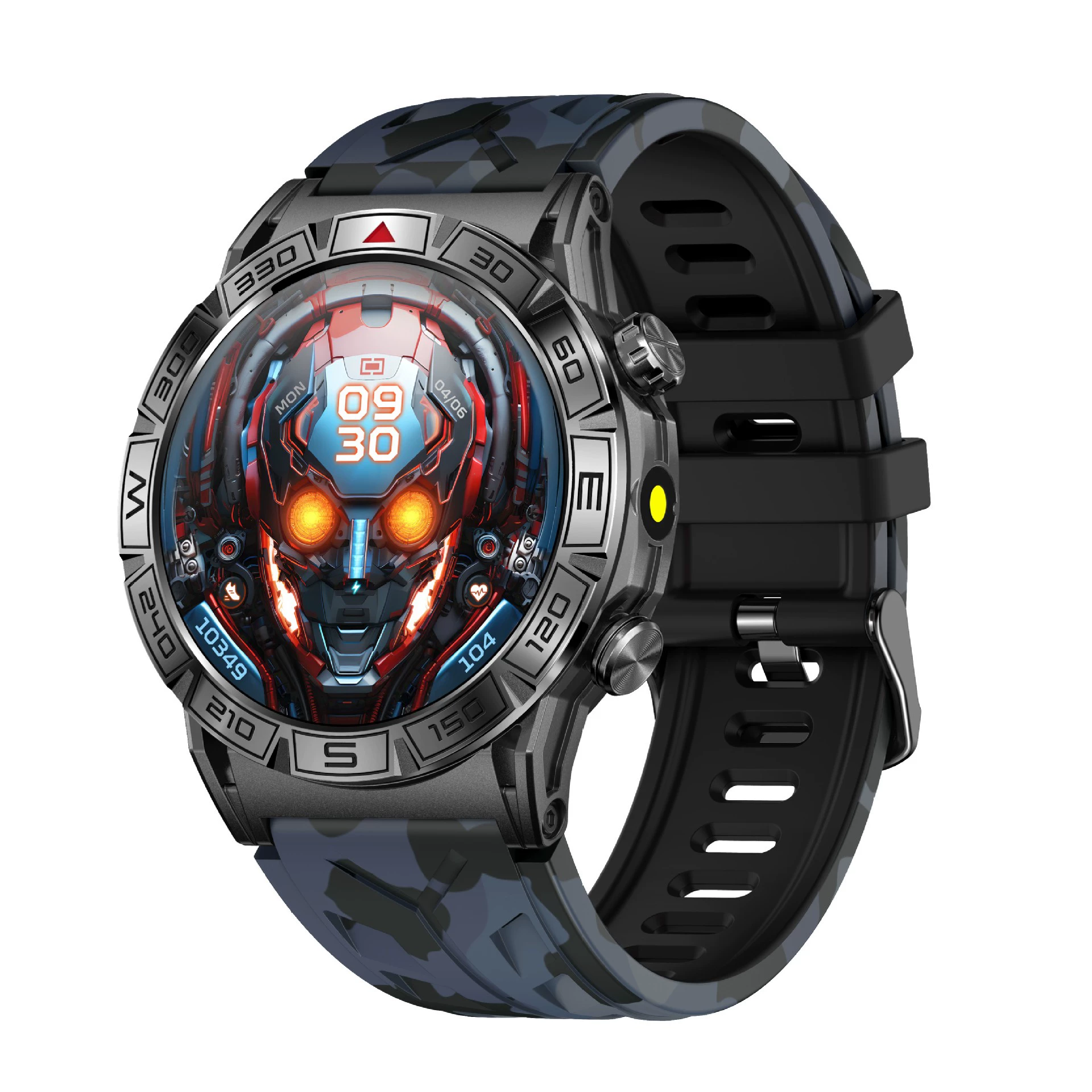 跨-border KC80 умные часы движение, трижды защита, LED свет, совместимый пакет AOMOLE, экран водостойкий, здоровье