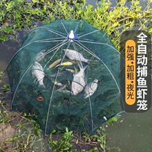 虾笼捕鱼神器抓黄鳝笼鱼网捞网捉龙虾网渔网河虾地网鱼沉底折叠