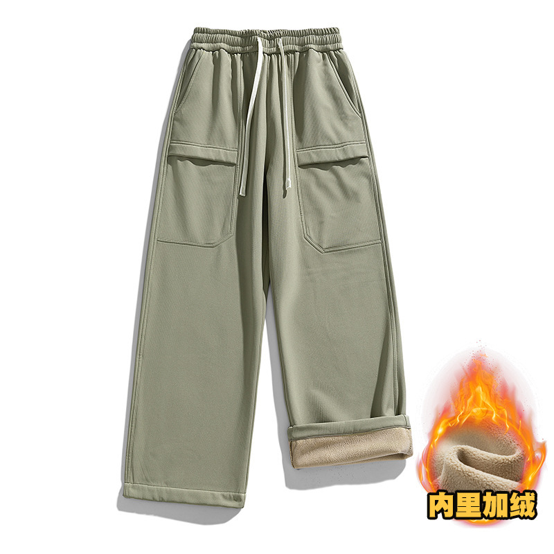 三防冲锋裤男士秋冬直筒男女户外加绒加厚保暖工装休闲机能运动裤|undefined