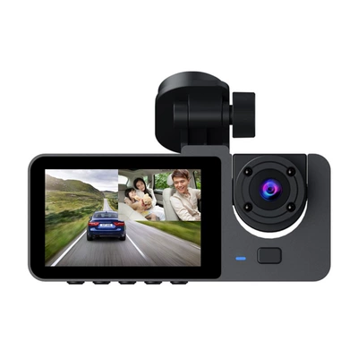 Cross-border new three-lens driving Driving recorder
