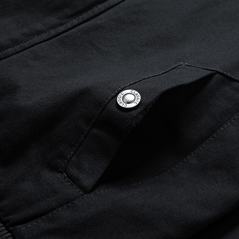 Men's Clothing Jacket men's clothing this spring and autumn middle aged and young men's jacket casual baseball collar thin loose trend jacket_voghion.com