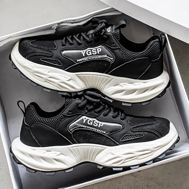 Hombre 2025 nueva primavera y verano corriendo todos los días sin cordones transpirable tendencia casual moda zapatos deportivos cómodos