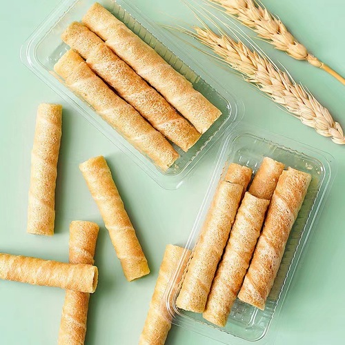 Egg rolls, durian flavored biscuits, whole box, recommended by internet celebrities, delicious snacks, snacks, snacks, tea