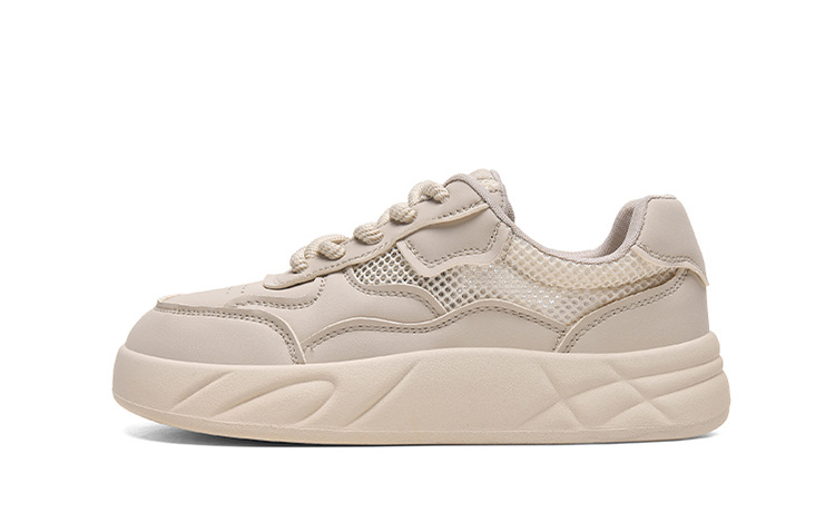Giày sneaker nữ da thật màu trắng lưới thoáng khí đế bằng mùa hè 2025 — JST 7193 màu đen kiểu nửa kéo, gót cao 6cm, JST 1802- 1m màu, chiều cao gót 4CM, LJ 33005 màu mơ nhạt gót cao 3.5cm, LJ 33005m gót trắng cao 3.5cm chi tiết 16