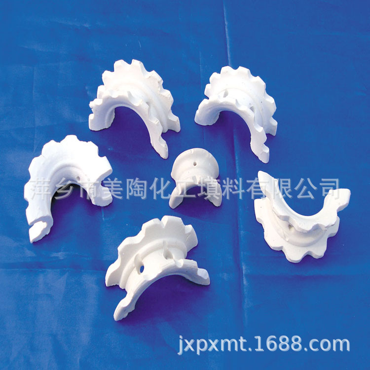 供应陶瓷异鞍环 陶瓷散堆填料