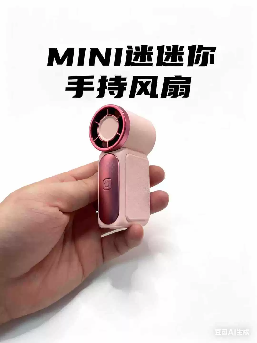 High speed small handheld travel air fan