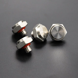 厂家供应灯具散热M12*1.5不锈钢防水透气阀 LED呼吸器