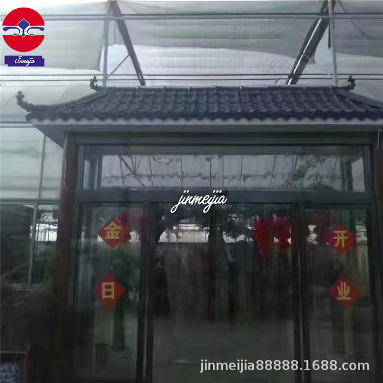 沈阳金美佳树脂瓦厂家 质量好 仿古瓦 树脂瓦 造型精美 美观