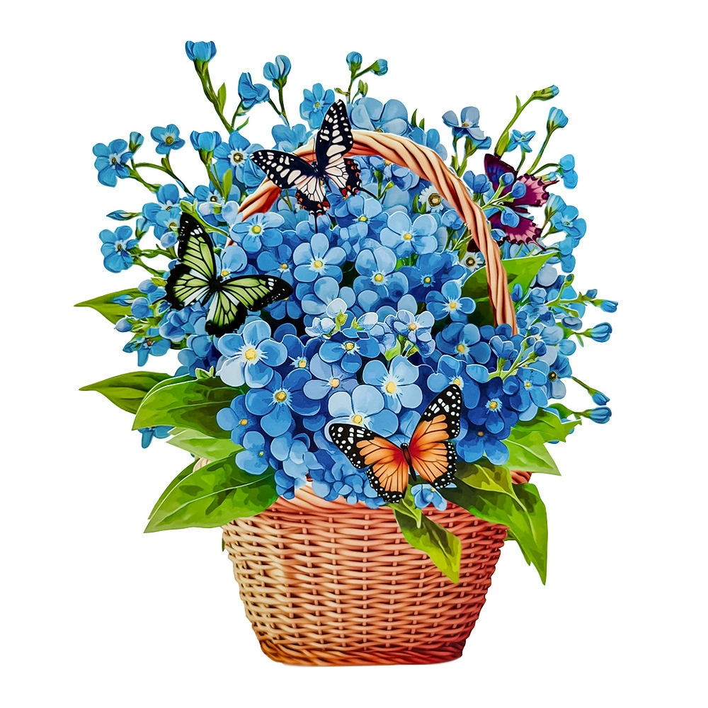 3D-поп-ап открытка Amazon с конвертом, яркий цветочный дизайн, подходит для дней рождения, Дня матери и Дня святого Валентина.