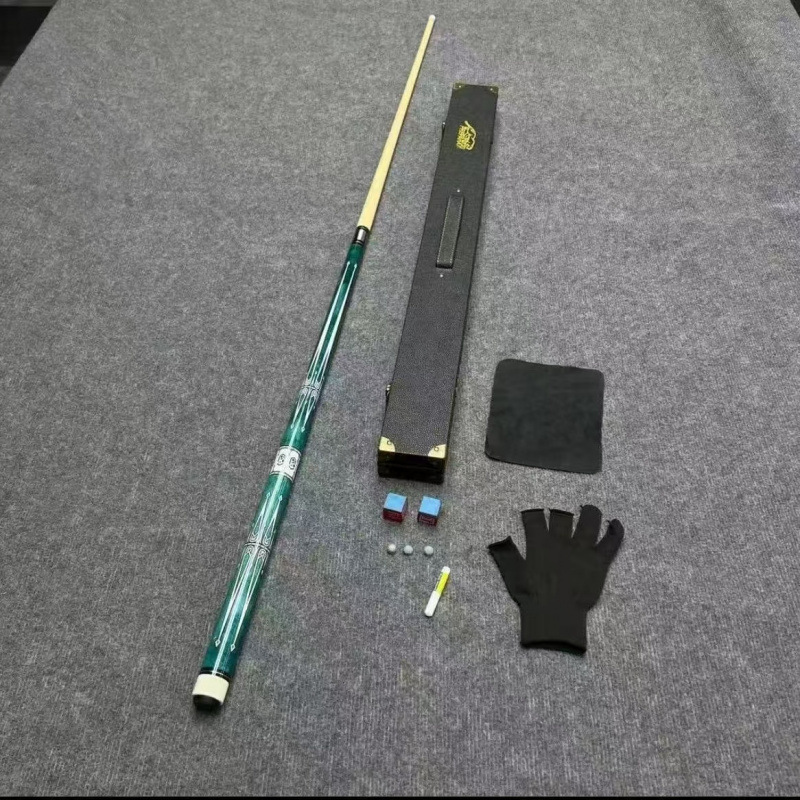 魔兽球杆大头黑八专用九球台球杆全套分体一件包邮批发工厂直销