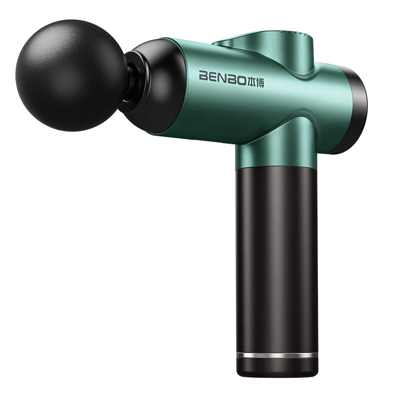 Benbo pistola de fascia recargable pistola de masaje multifuncional pistola de membrana para el cuello masajeador muscular eléctrico profesional relajación transfronteriza