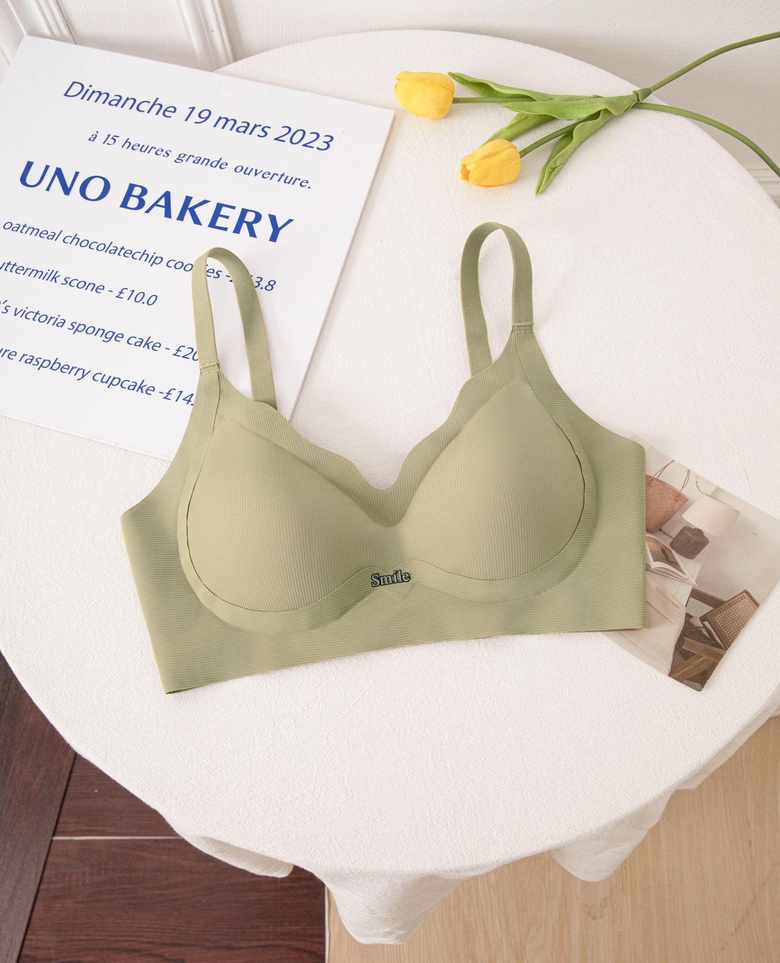 Venta directa de fábrica comercio electrónico transfronterizo Sudeste de Asia Vietnam Tailandia damas sin costuras, sujetador cómodo y transpirable