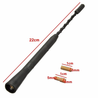 pole with 2 screws, vehicle antenna