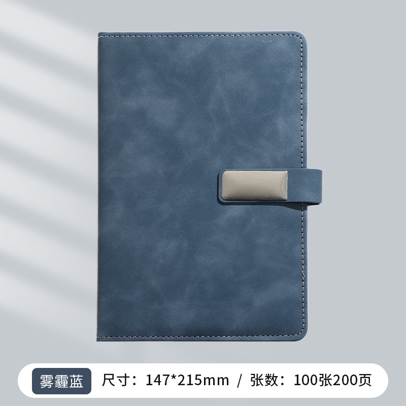 a5搭扣笔记本可印logo记事本礼盒套装皮面企业办公会议记录本商务|undefined