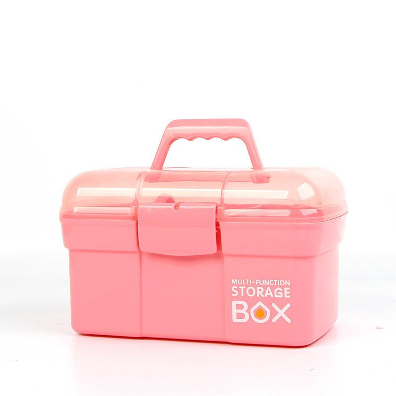 Caja de la medicina del hogar caja de almacenamiento de la medicina gran capacidad pequeña caja de primeros auxilios caja de la medicina caja médica fábrica al por mayor