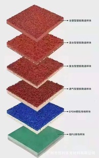 Factory EPDM color rubber plastic particles kindergarten basketball court non-slip ground Sports materials wholesale