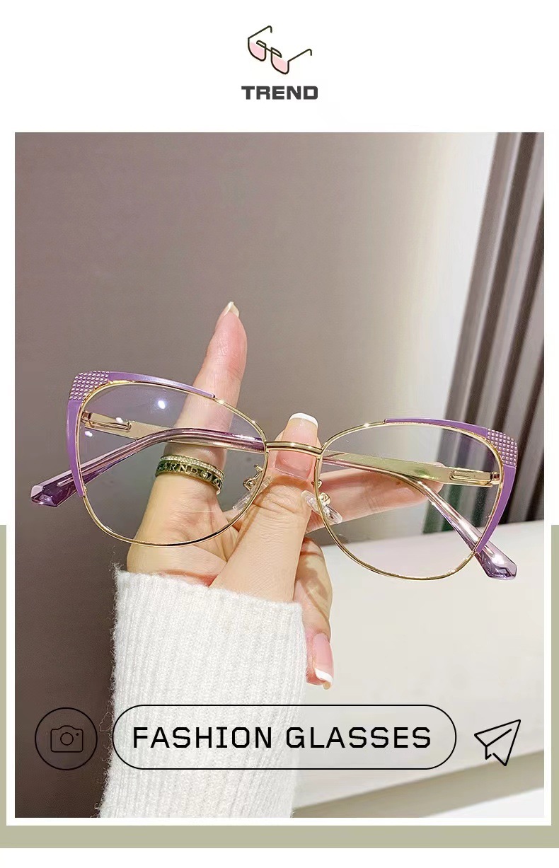 H 7151 Cat Eye Glasses - Variation 1