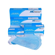 自封型灭菌消毒纸塑袋 牙科医用包装袋  蒸汽或环氧乙烷灭菌袋