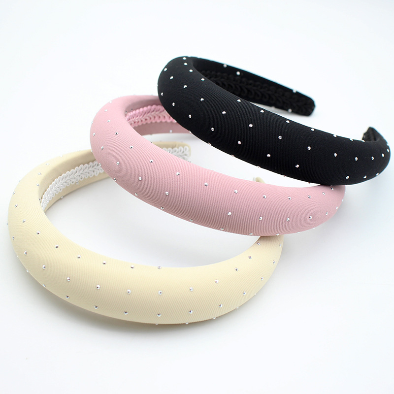 153g Weight Hair Band Hair Accessories Type 1 Piece Quantity Holiday, Banquet, Selfie Occasion Solid Color Pattern Women's Gender Fairy Style Style Fairy Style Women's Solid Color Cloth Hair Band 无