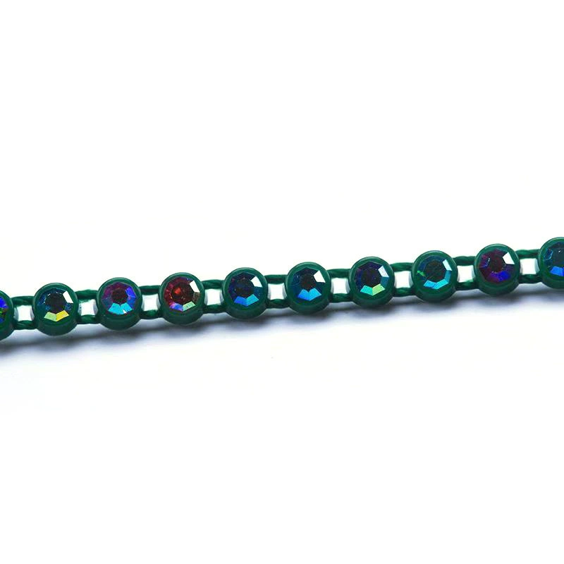 Direct sales 8#Single AB color multi -color thread drill 3mm single -row A -level drill plus dense diamond chain craftsmanship accessories