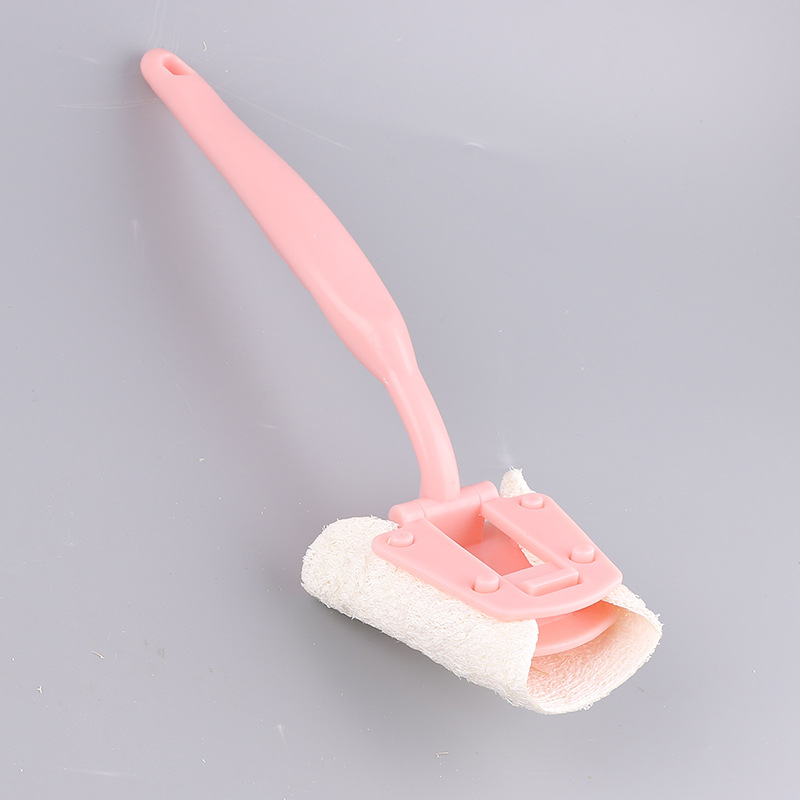 ♣노르딕 핑크 손잡이 + 오프화이트 수세미