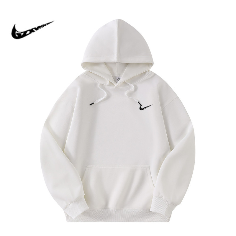 Spring New Style Loose Men's Sweatshirt, Simple Heavyweight Spring Pullover, Men's Hooded Long-Sleeve Trendy Cotton Top
