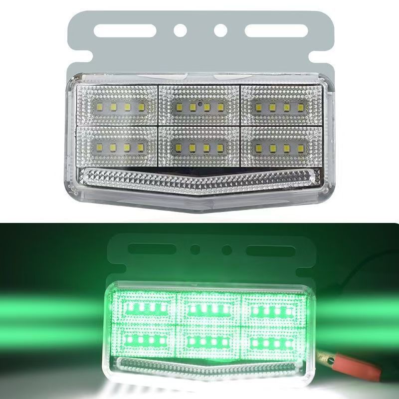 Light Turn Signal, Li Yao Width indicator light - large-field-of-view-side-light-24v-green