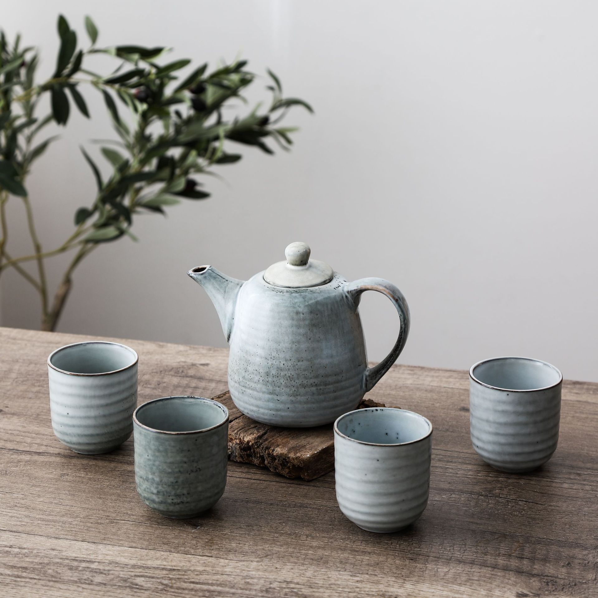 Mid -Autumn Festival Monthly Retro Ceramics Ti Liang pot kiln…