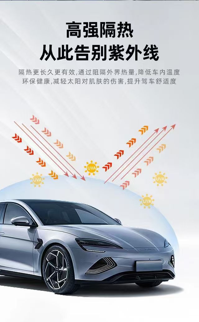 Dupont Glass Film, Full Car Solar Film, Car Insulation Film, Sun Protection and Explosion-Proof Film, Window Film, Special Nano-Ceramic Film